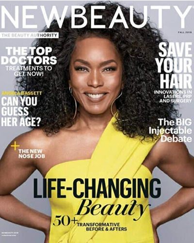 NewBeauty magazine cover featuring vibrant beauty topics.